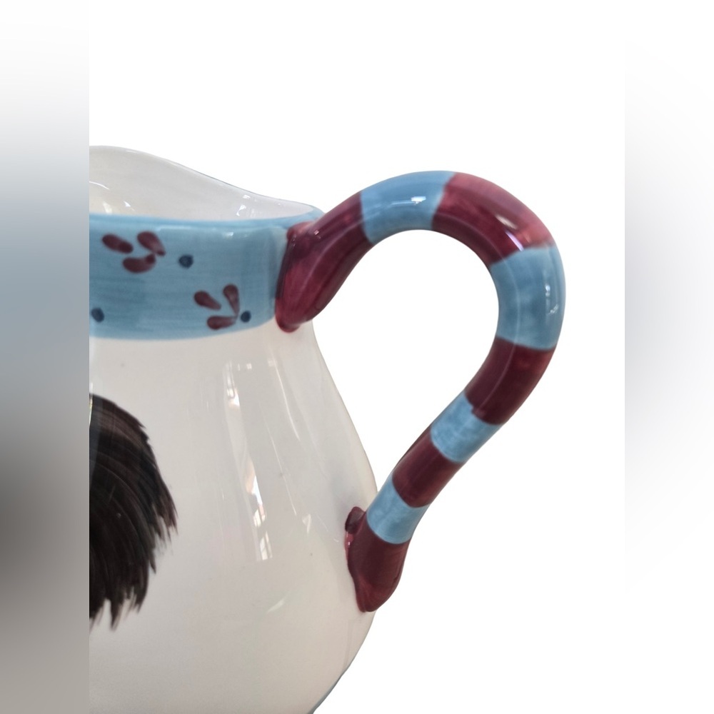 Hand Painted Rooster Pitcher – Farmhouse / Country Kitchen Décor - Picture 4 of 13